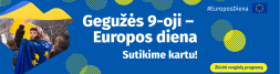 Gegužės 9 - Europos diena  banner