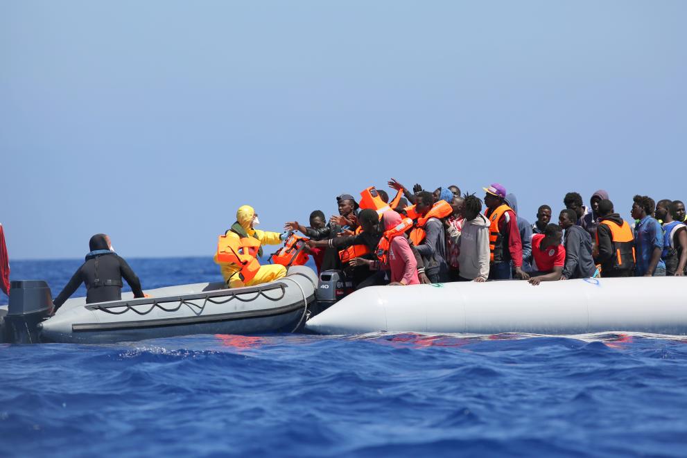 Migrantų gelbėjimo operacija