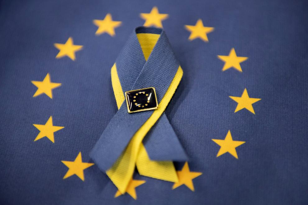ES ir Ukrainos simbolika