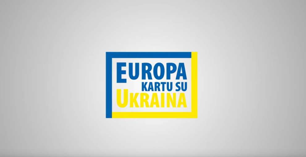 Europa kartu su Ukraina
