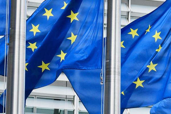 Europos Sąjungos vėliavos Berlaymont (apkarpyta)