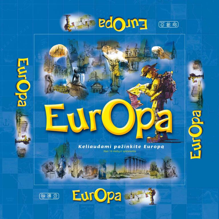 EUROPA (stalo žaidimas) dėžutė